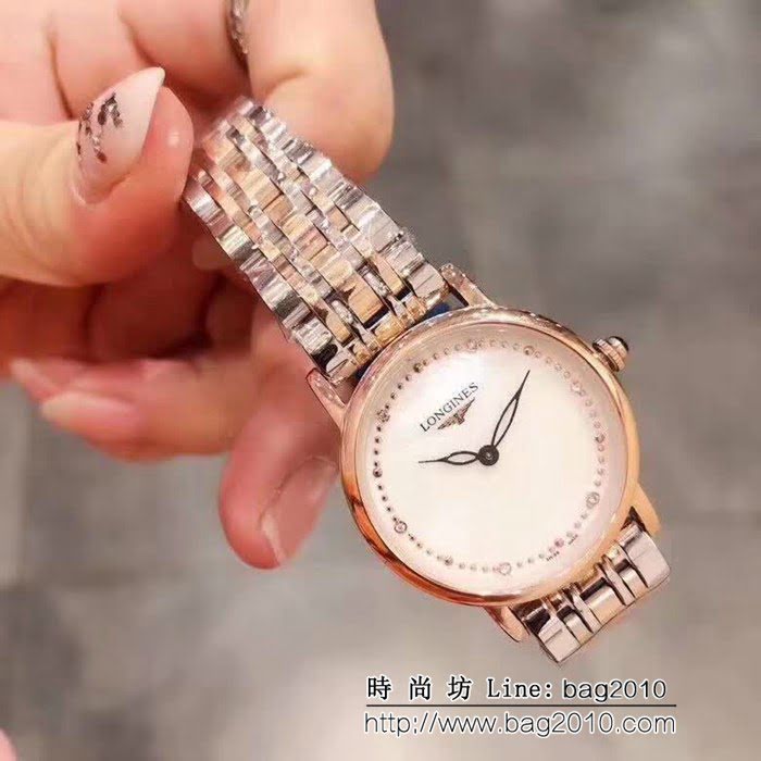 LONGINES浪琴 全新麗雅系列 石英女士腕表 WSS0664
